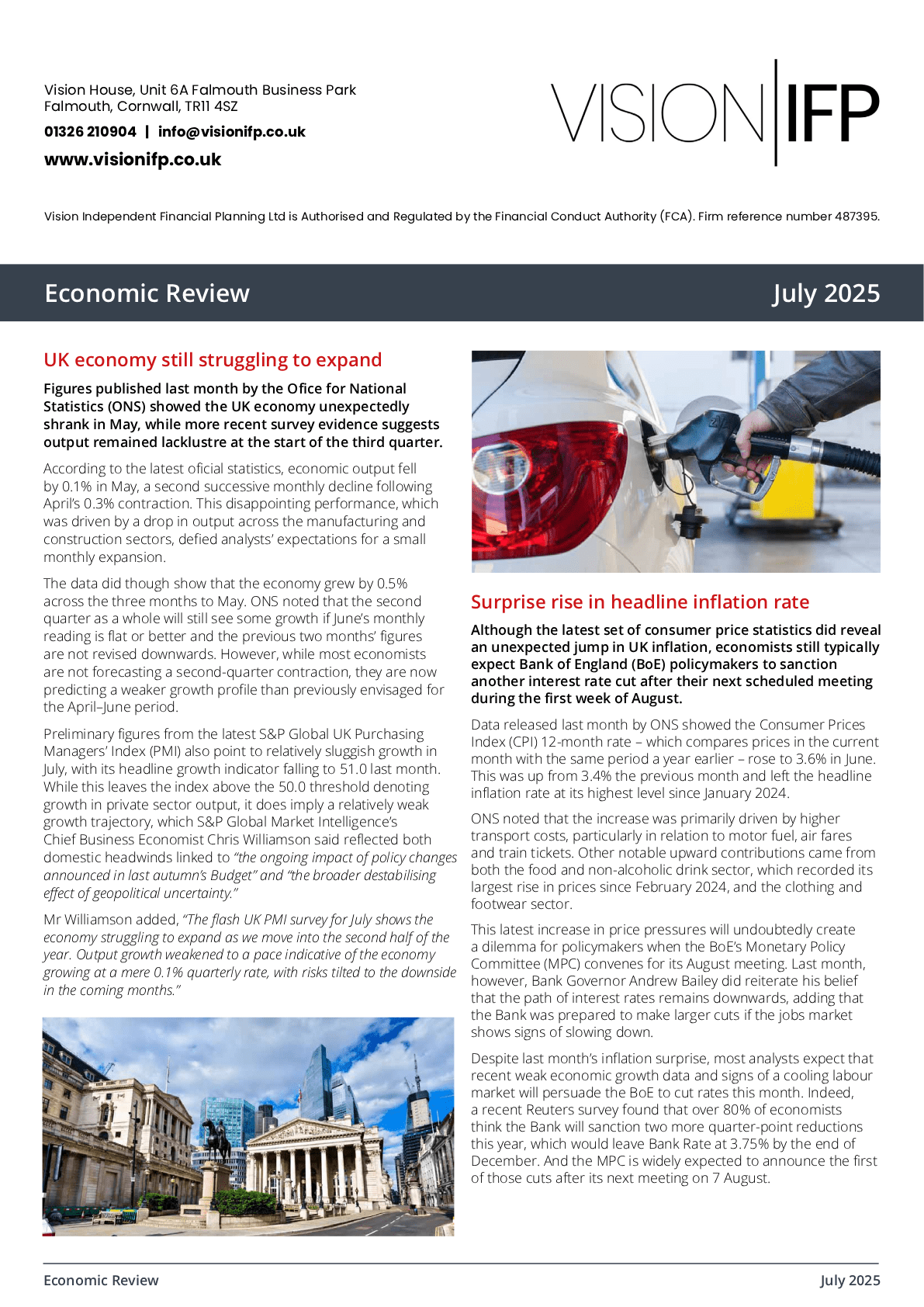 Economic Review May 2025
