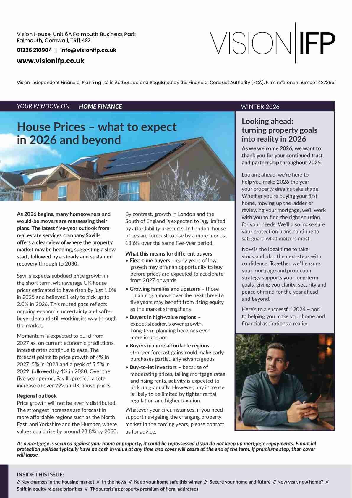 Vision Home Finance Newsletter Winter 2026