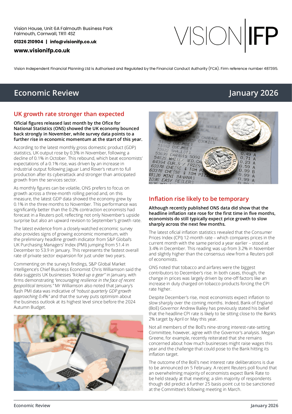 Vision Economic Review December 2025