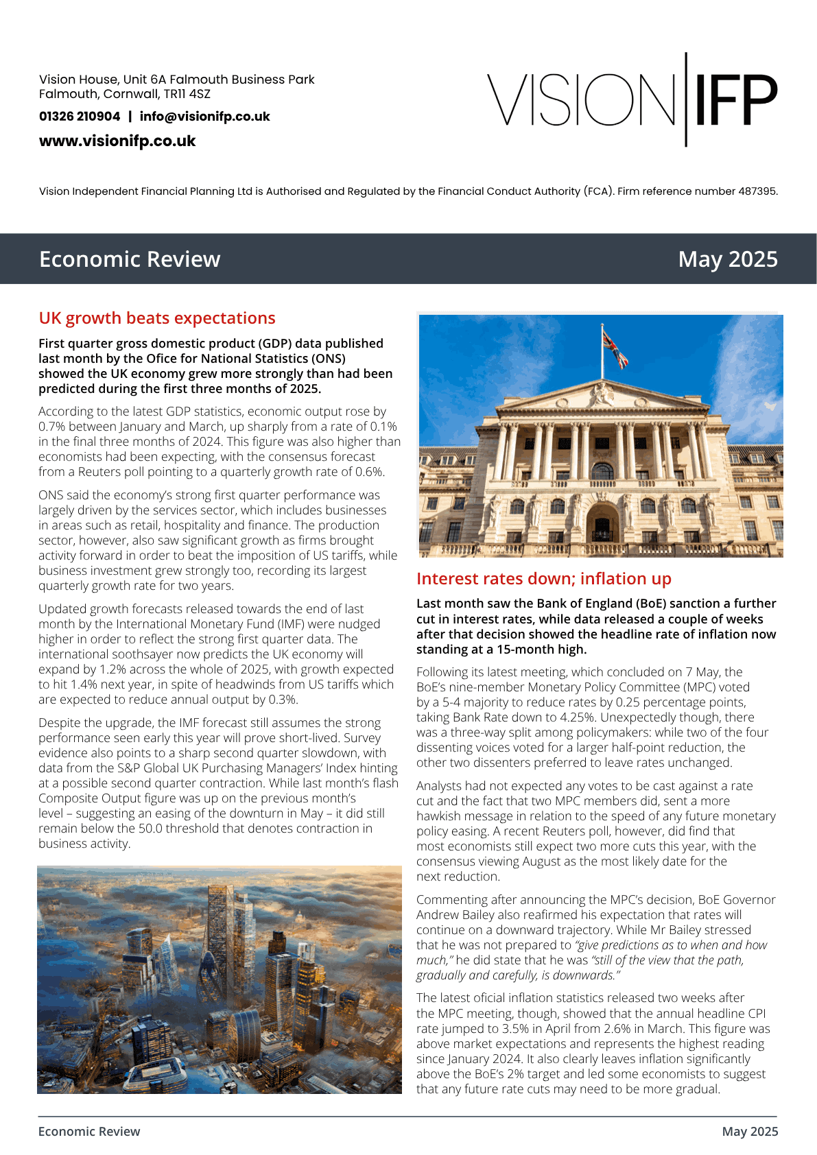 Economic Review May 2025