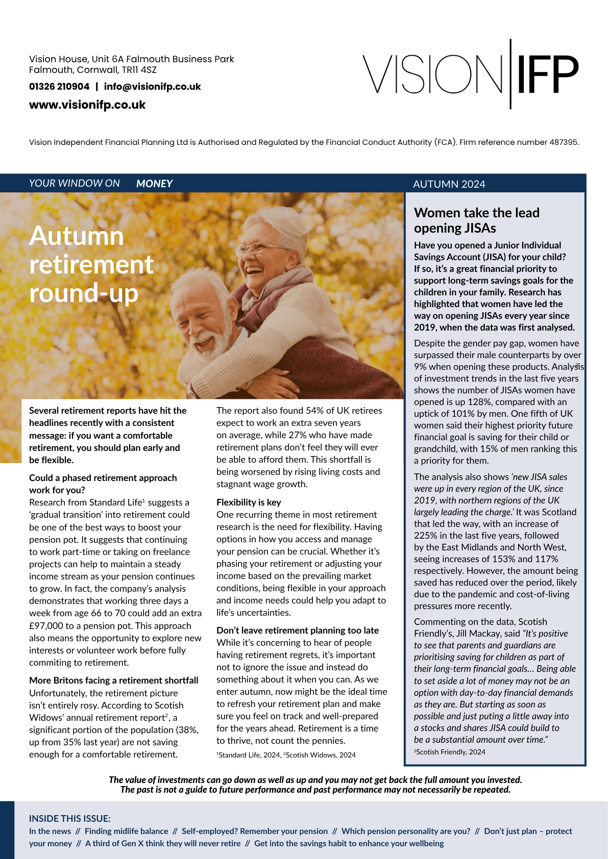 Newsletter: Money Autumn 2024